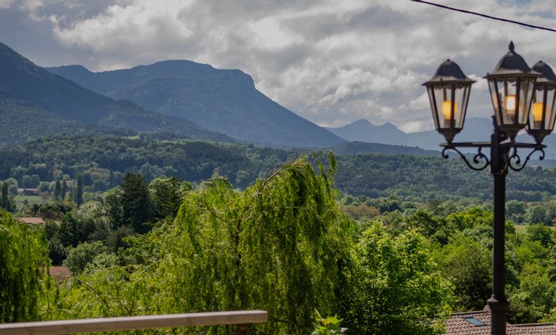 Vue depuis la terrasse
